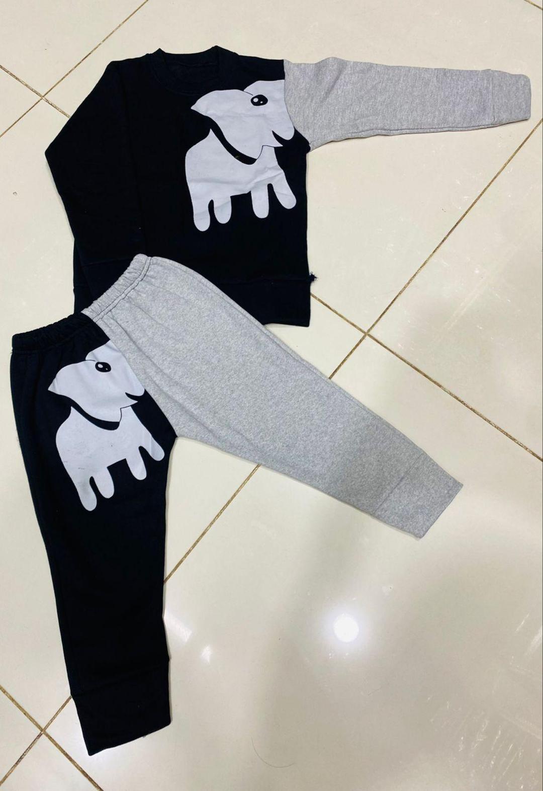 cozy printed tracksuit for boy's and girl's