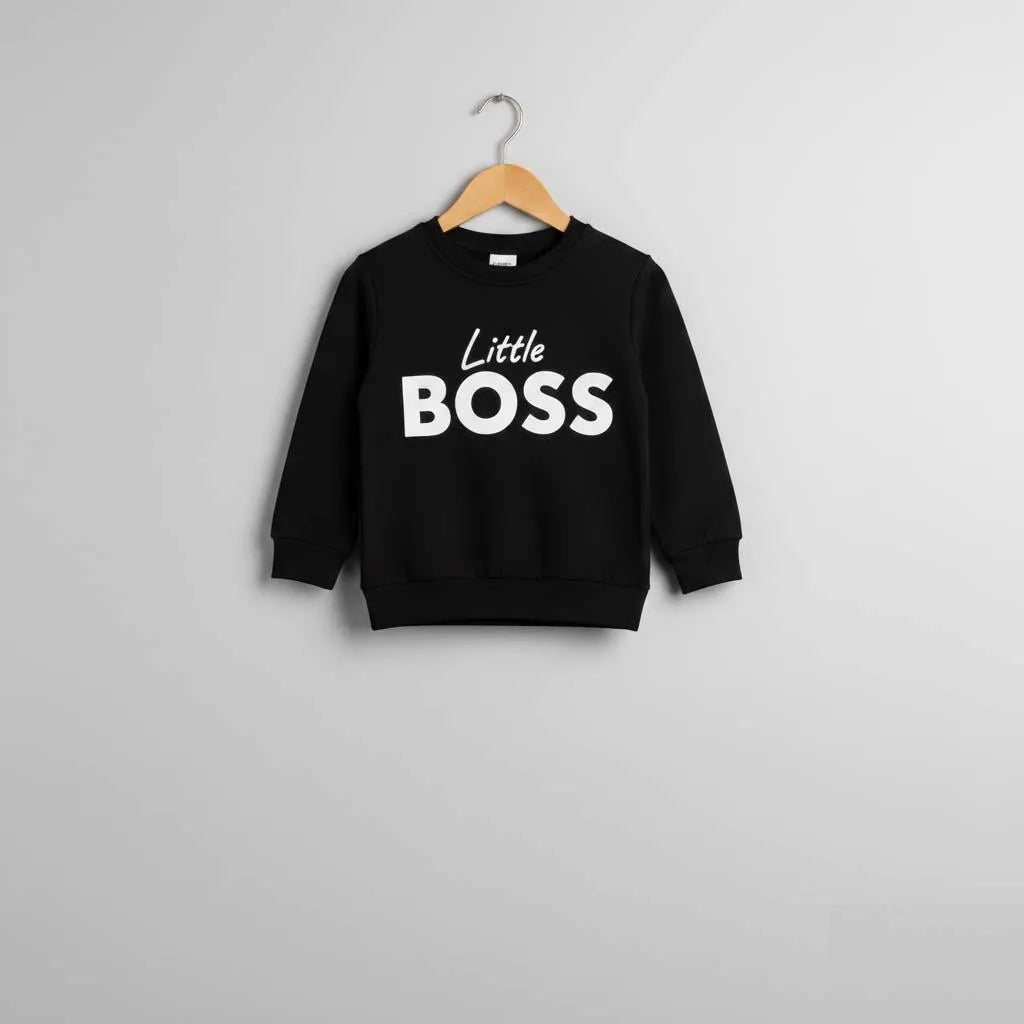 2 pcs boy's polyster printed tracksuit